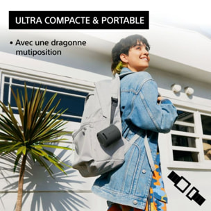 Enceinte portable SONY SRS-XB100 Noir Basalte