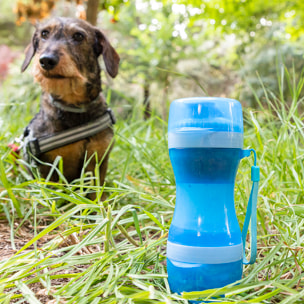 Bouteille avec Distributeur d'Eau et d'Aliments pour Animaux 2 en 1 Pettap InnovaGoods