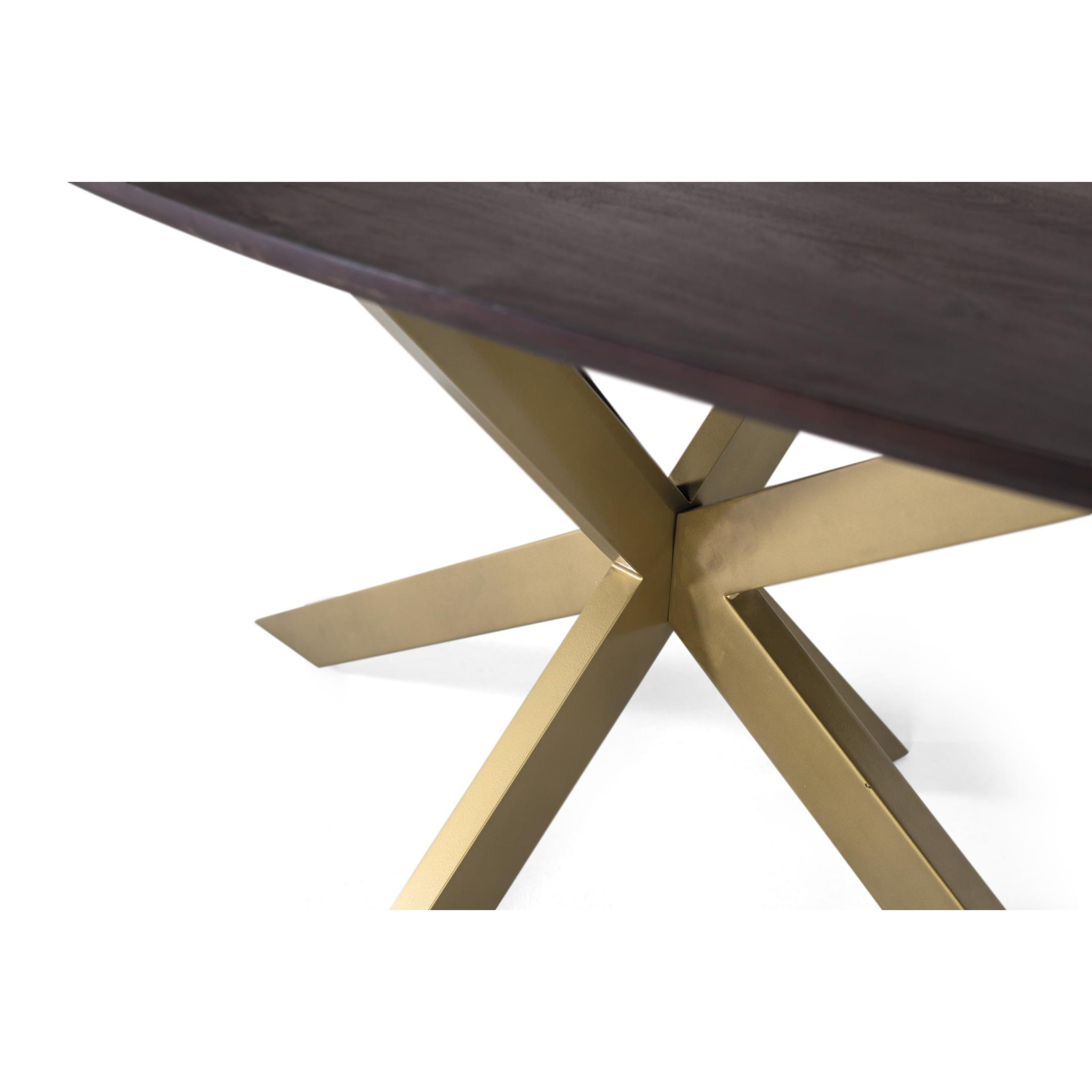Mesas de Comedor de Madera de Acacia 200 Cm Estilo Rústico Moderno