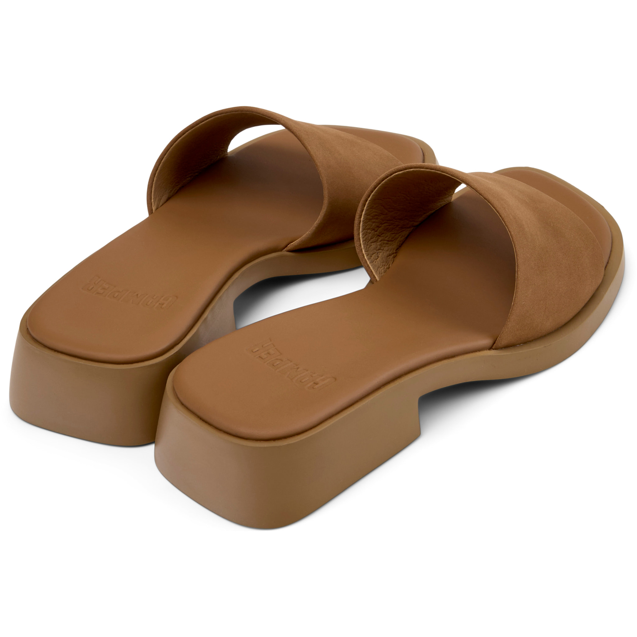 Sandalias - CAMPER Dana - Marron - Cuero nobuk