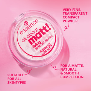All About Matt! - Poudre Compacte Fixatrice 8 g