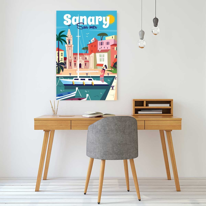 Tableau vacances à sanary Tableau alu Dibond