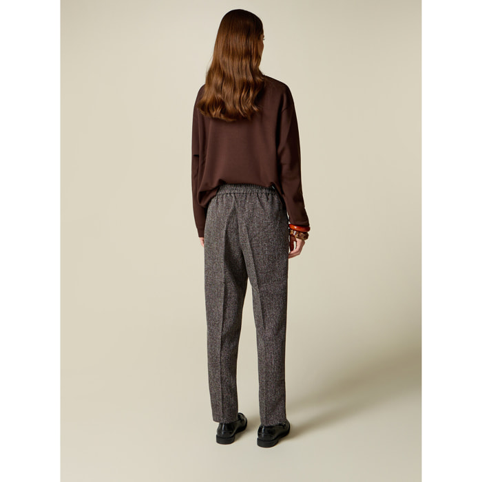 Oltre - Joggers in tessuto misto viscosa - Grigio