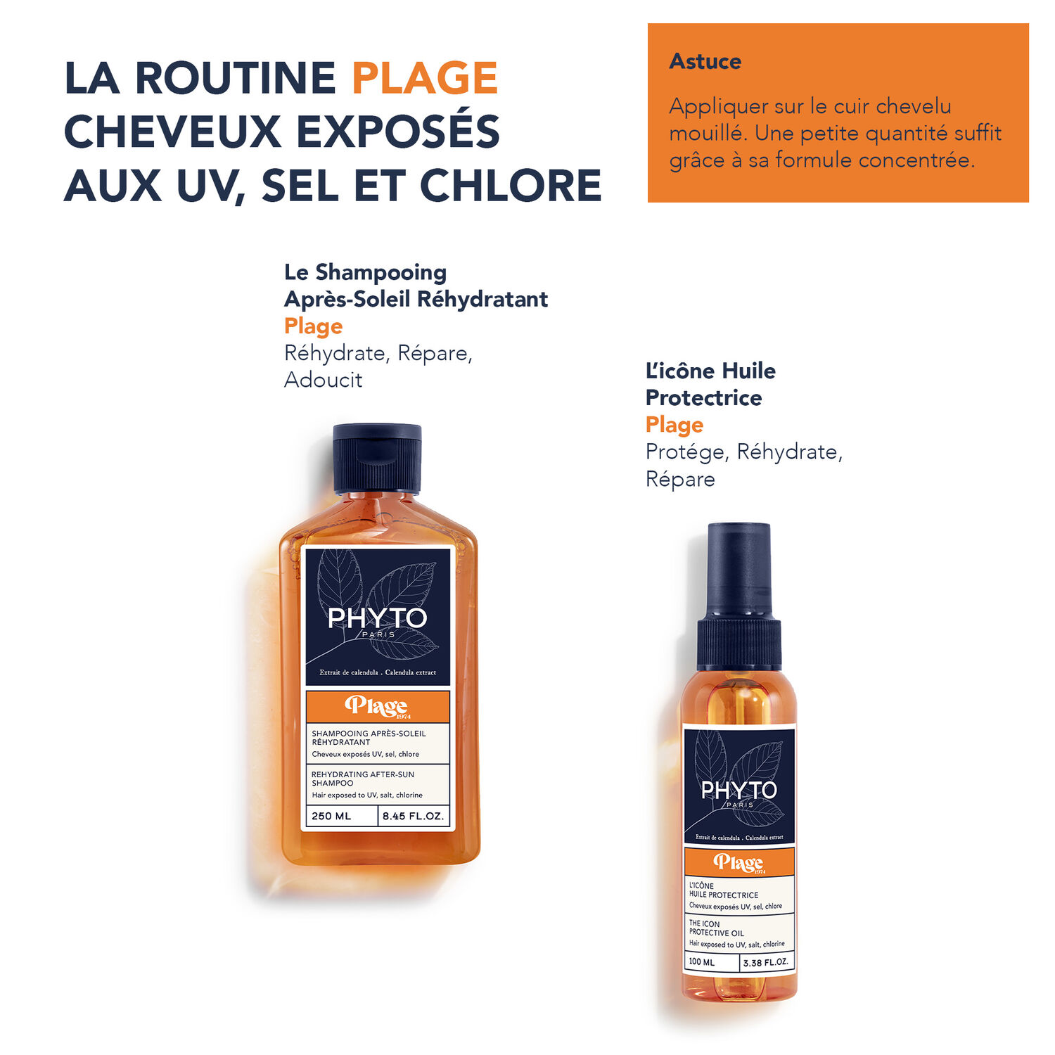 Phytoplage - Shampooing Après-Soleil Réhydratant 100ml