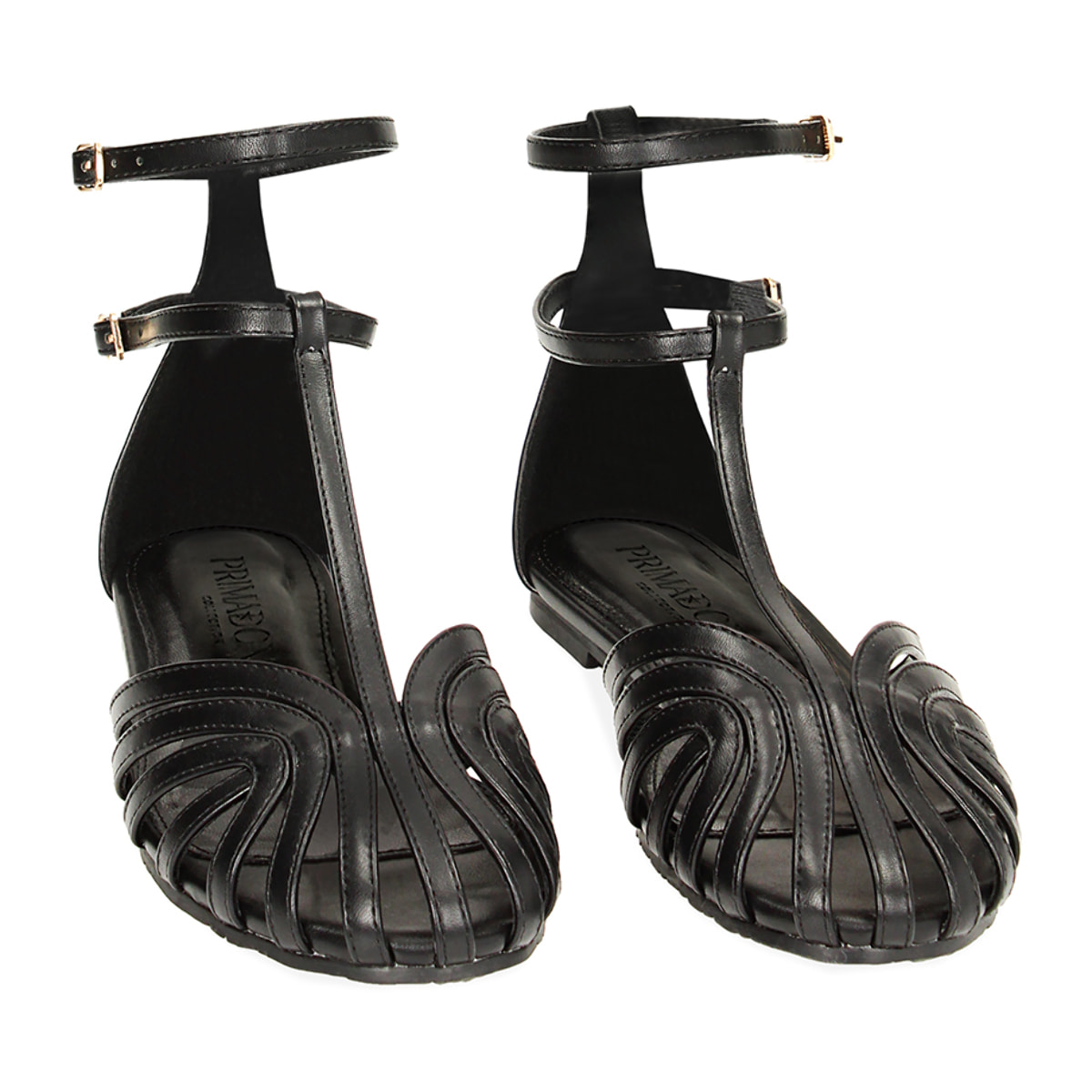 Ballerine T-bar nere