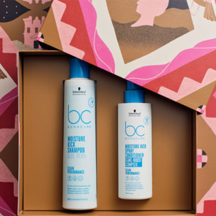 SCHWARZKOPF Set BC Bonacure Moisture Kick Shampoo 250ml + Spray Conditiioner 200ml