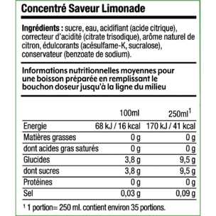 Concentré SODASTREAM LIMONADE 440ml