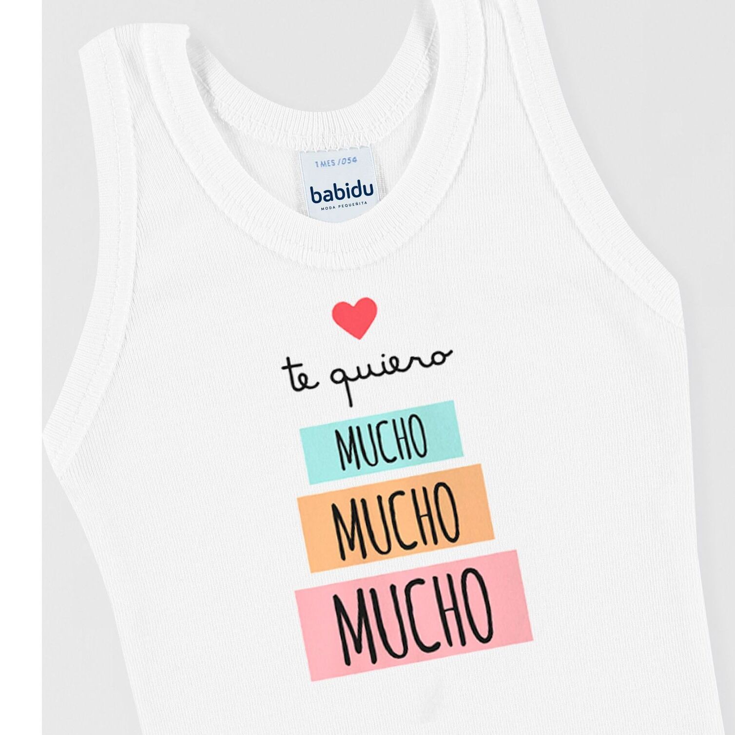 Body bebé tirantes personalizado frases