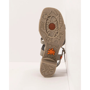 Sandalias con tacón 1840 NAPPA SESAME/ CANNES color Sesame