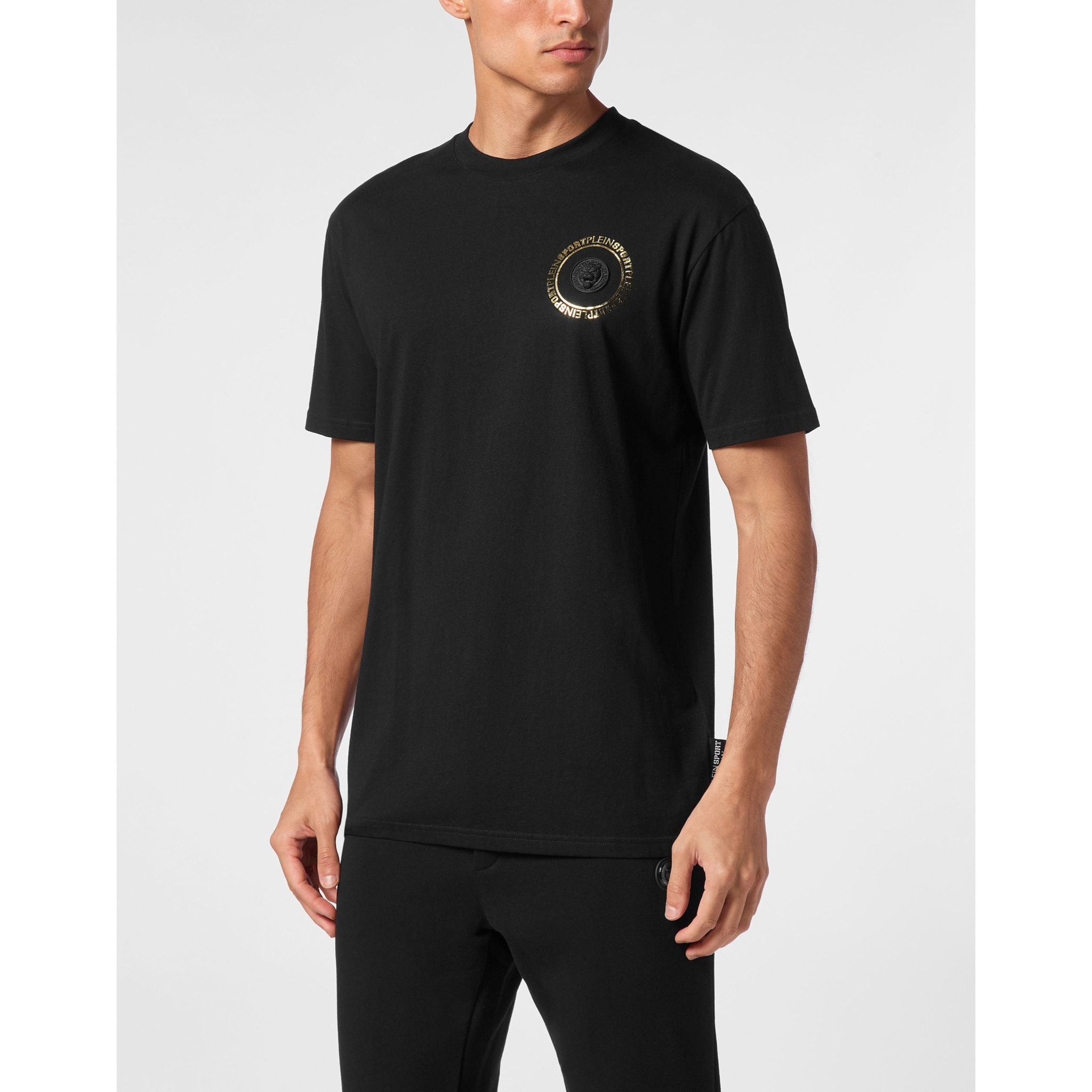 PLEIN SPORT Camiseta Cuello Redondo TIGER