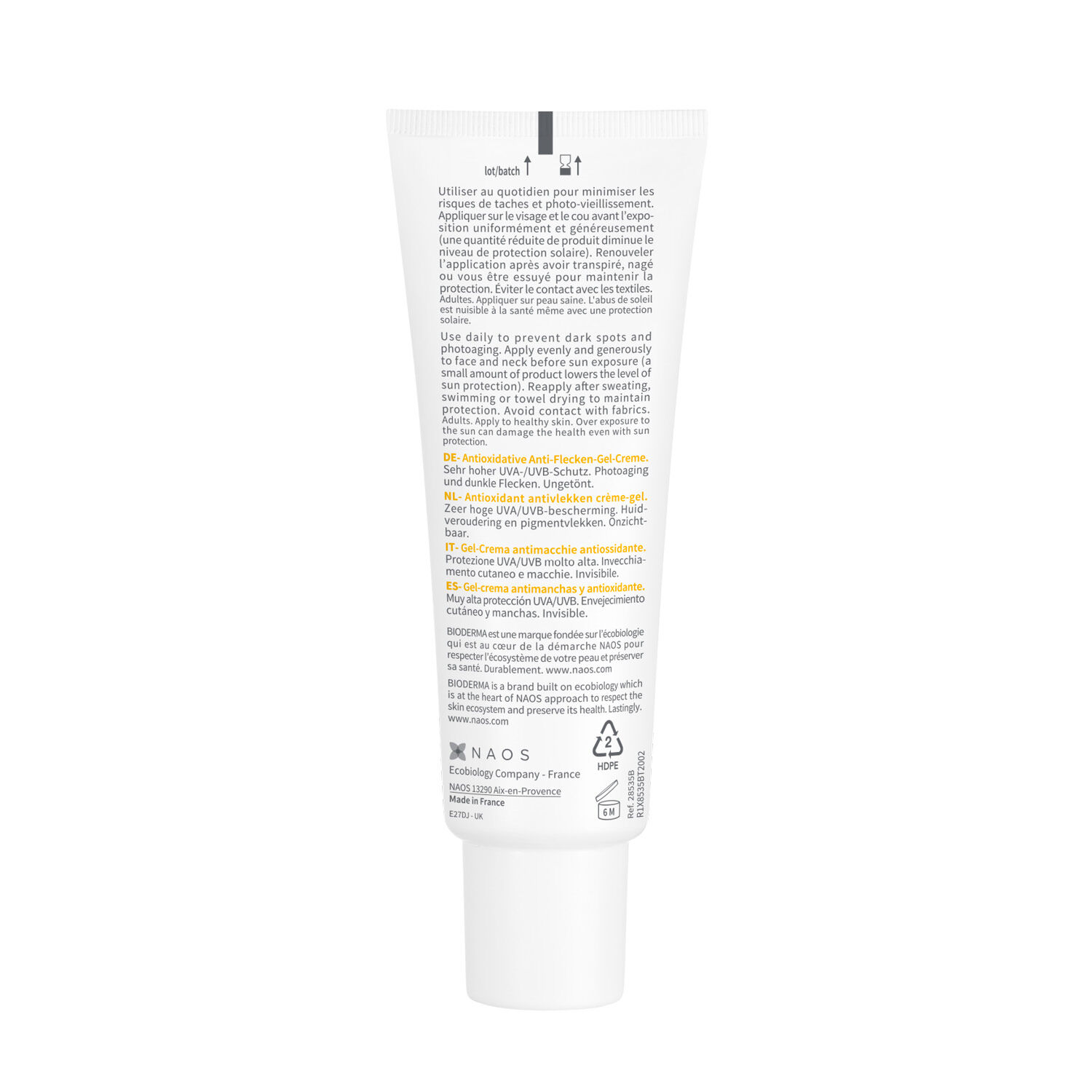 Photoderm Spot-Age - Gel-Crème Anti-Taches, Antioxydant, Invisible SPF50+ 40 ml