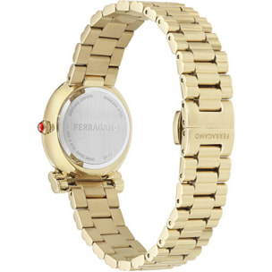 Ferragamo Reloj Analógico De Cuarzo Vb-Gancini Twisted 28Mm-F