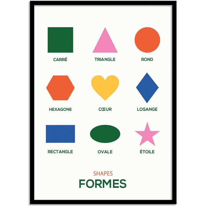 Affiche - Formes - Posuta