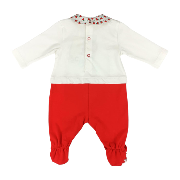 TUTINA JERSEY BIANCO ROSSO TULIPANO