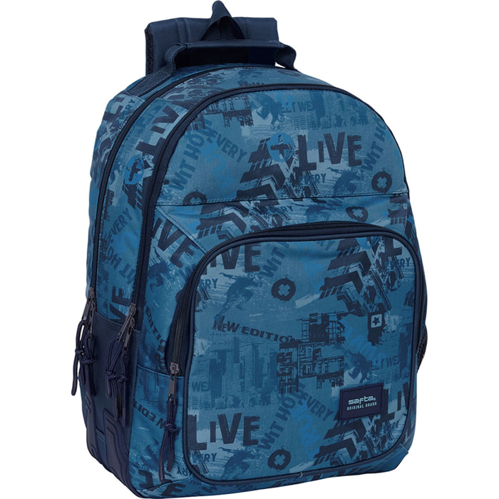 Mochila doble adapt.carro safta "new edition"