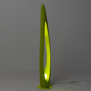 Lampadaire Flow Flame 132cm vert Kare Design