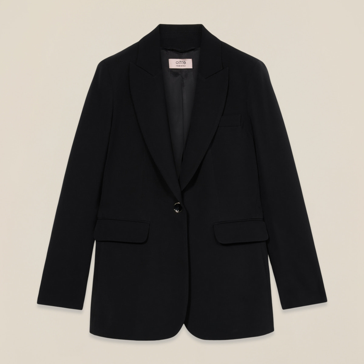 Oltre - Blazer de tejido técnico - Negro