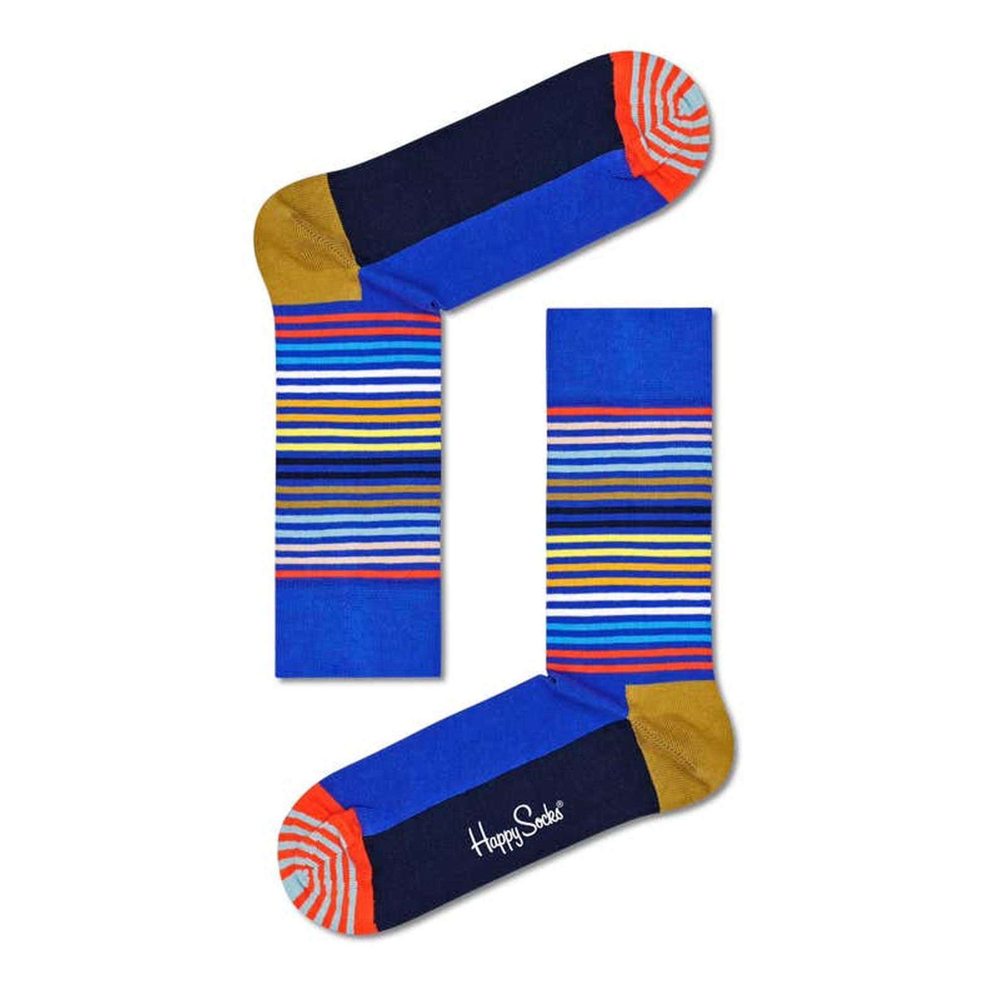 Happy Socks - Paquete de regalo con 4 pares de calcetines de calidad  premium, colores surtidos, para hombres y mujeres
