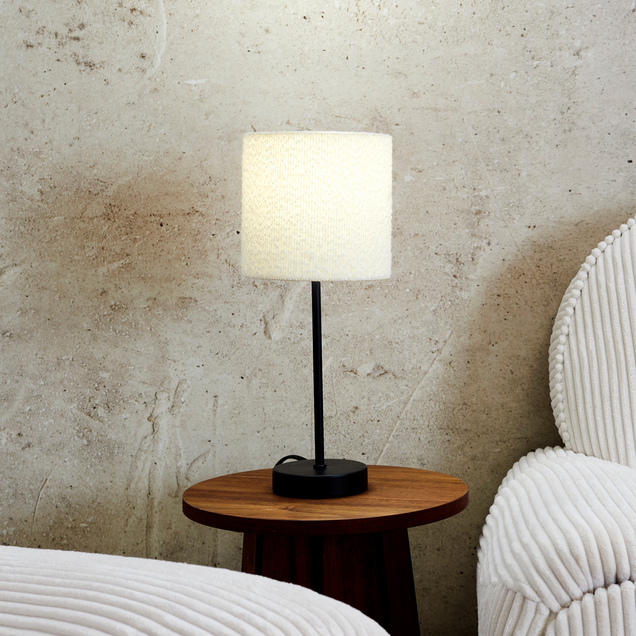 Lampe Metal Abatjour Bouclette