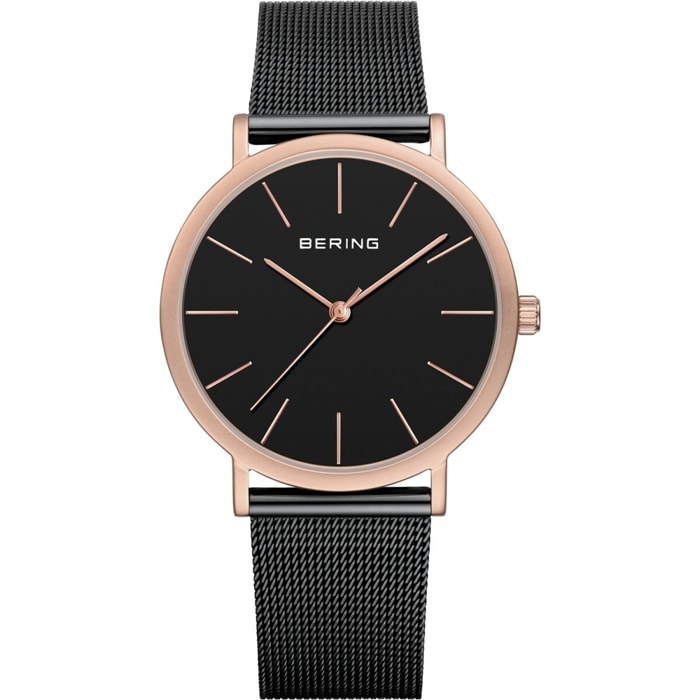 Reloj Bering 13436-166 Unisex Analogico Cuarzo con Correa de Acero