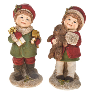 Bambini con doni nat. - Pezzi 2 - ROSSO - Bianchi Dino SpA