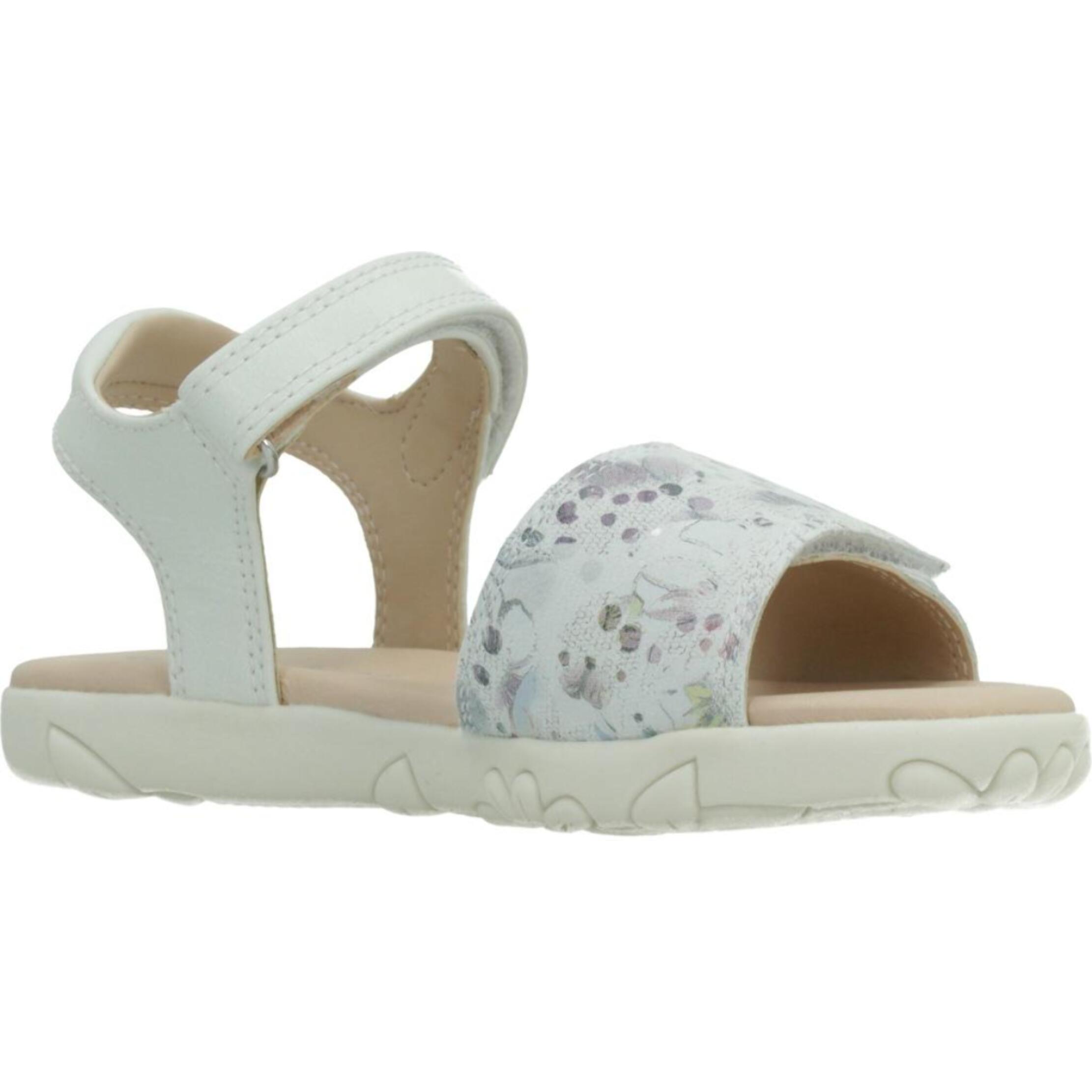 Sandalias Niña de la marca GEOX  modelo J SANDAL HAITI GIRL BLANCO