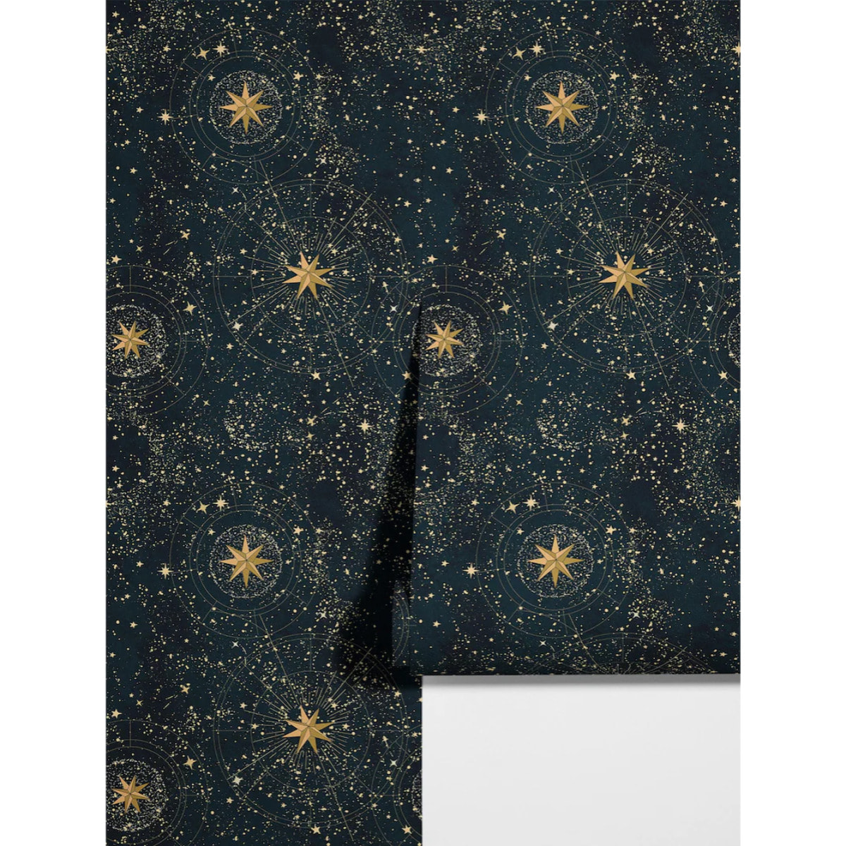 Carta da parati blu cielo stellato