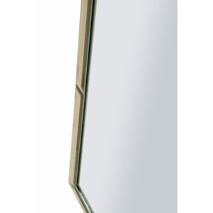 SPECCHIO DA MURO BAKU ORO CM 55X2X150 (MISURA SPECCHIO CM 49X144)