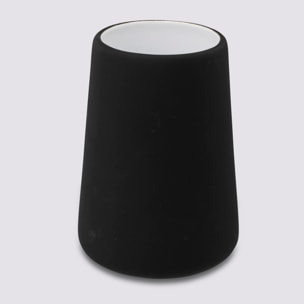Vaso de cerámica "Colorama" negro kohl