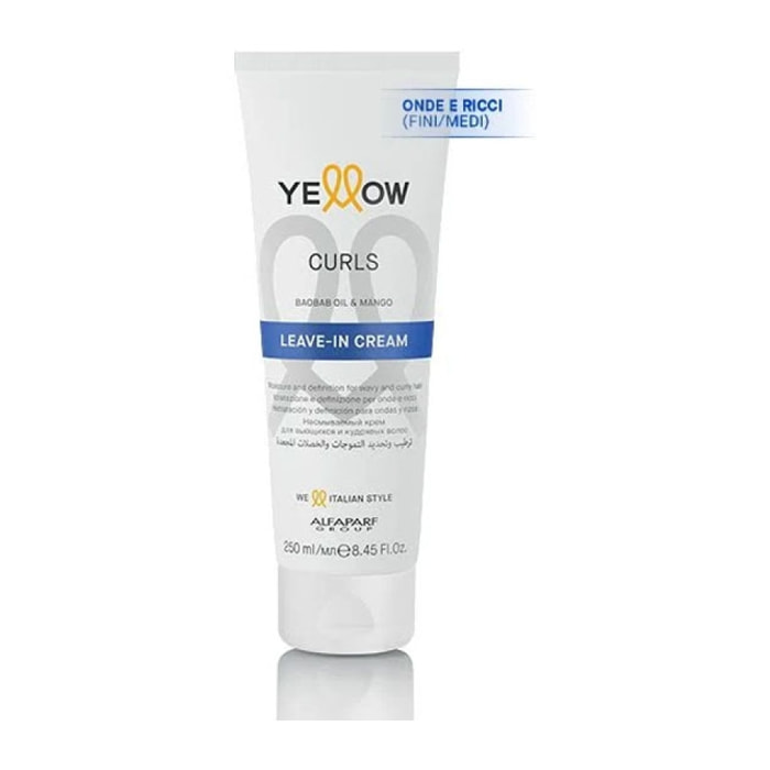 ALFAPARF Yellow Curls Leave-in Cream 250ml