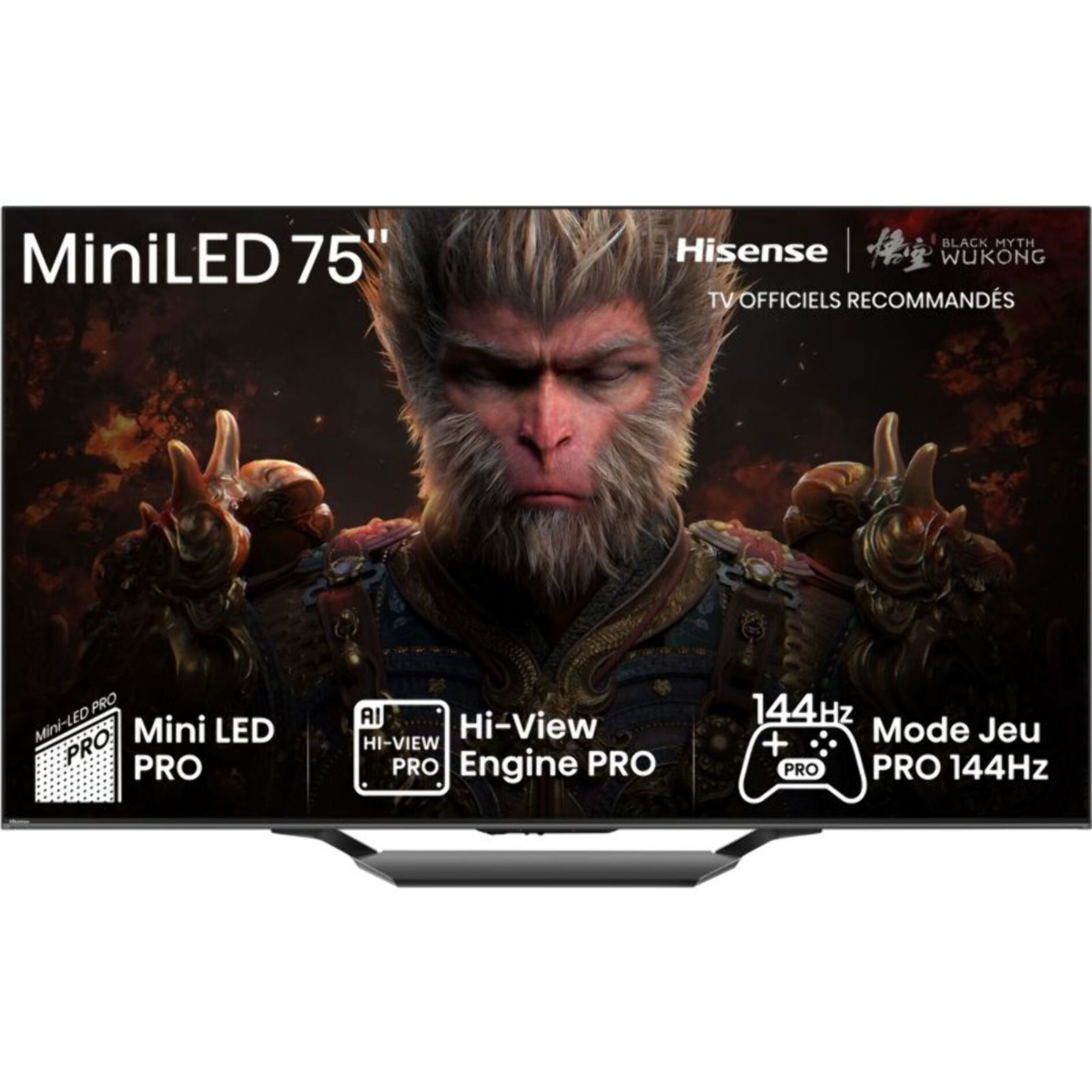 TV QLED HISENSE MiniLED 75U7NQ 2024