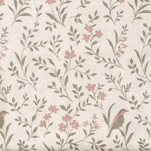 Set di lenzuola in cotone rosa mossira