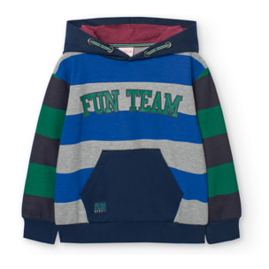 Sudadera felpa con capucha de niño -BCI