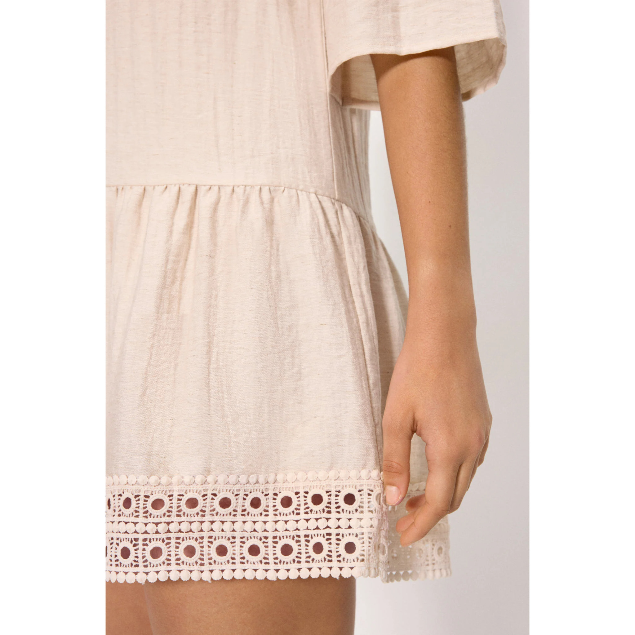 Vestito corto Marrone