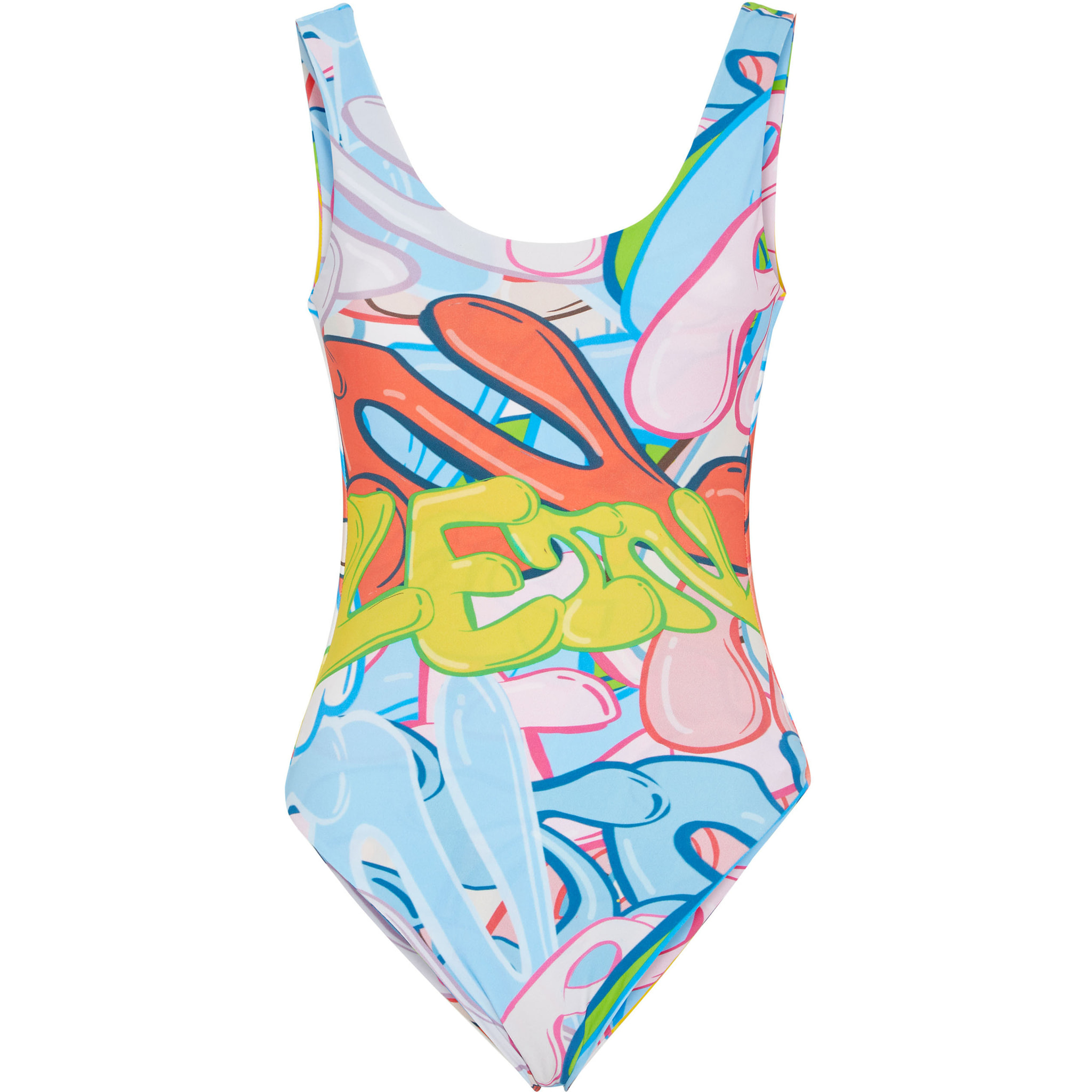 PHILIPP PLEIN Monokini BOMBING GRAFFITI