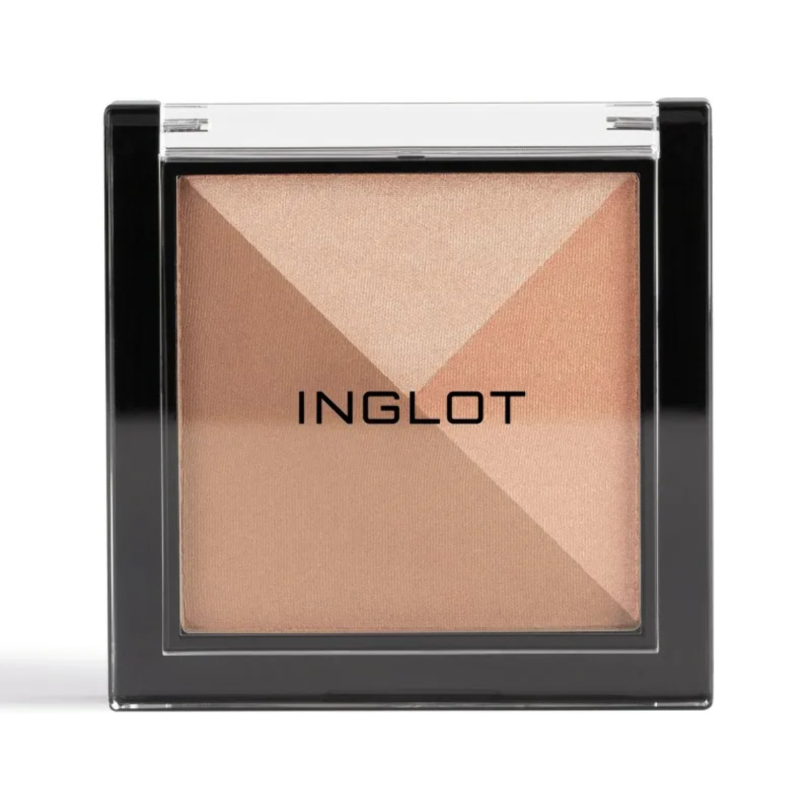 INGLOT Multicolour System Highlighting&Bronzing Powder 11, Polvo bronceador, Iluminador y Colorete, Todo en un solo producto, Consigue un velo de color bronceado natural fácilmente. Color:Subtono rosado, con pequeños destellos brillantes. 8.8Gr.