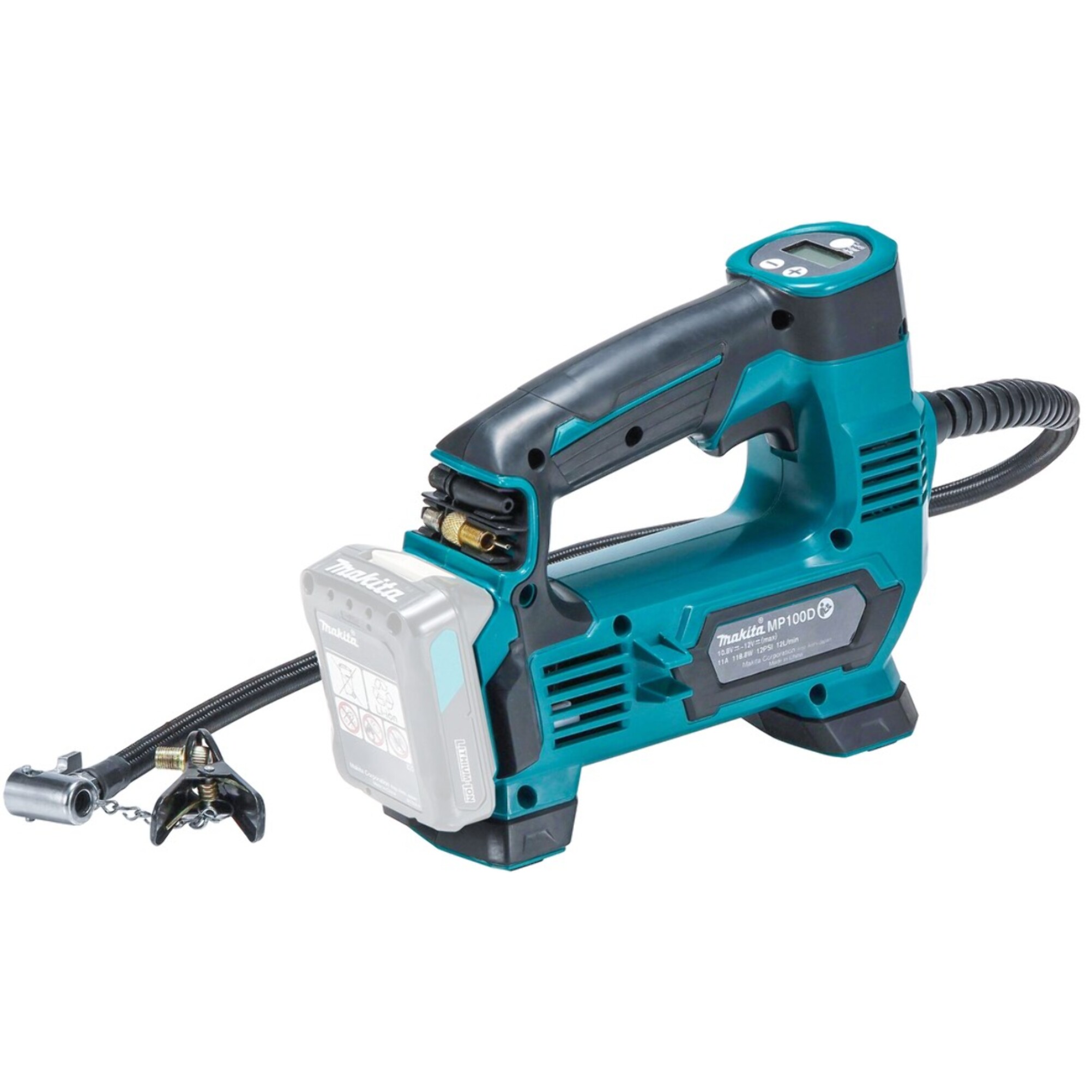Gonfleur 12 V CXT Li-Ion MAKITA - Sans batterie, ni chargeur - MP100DZ