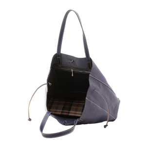 Borsa a spalla  unisex In Vera pelle Made in Italy 30x16x23 cm