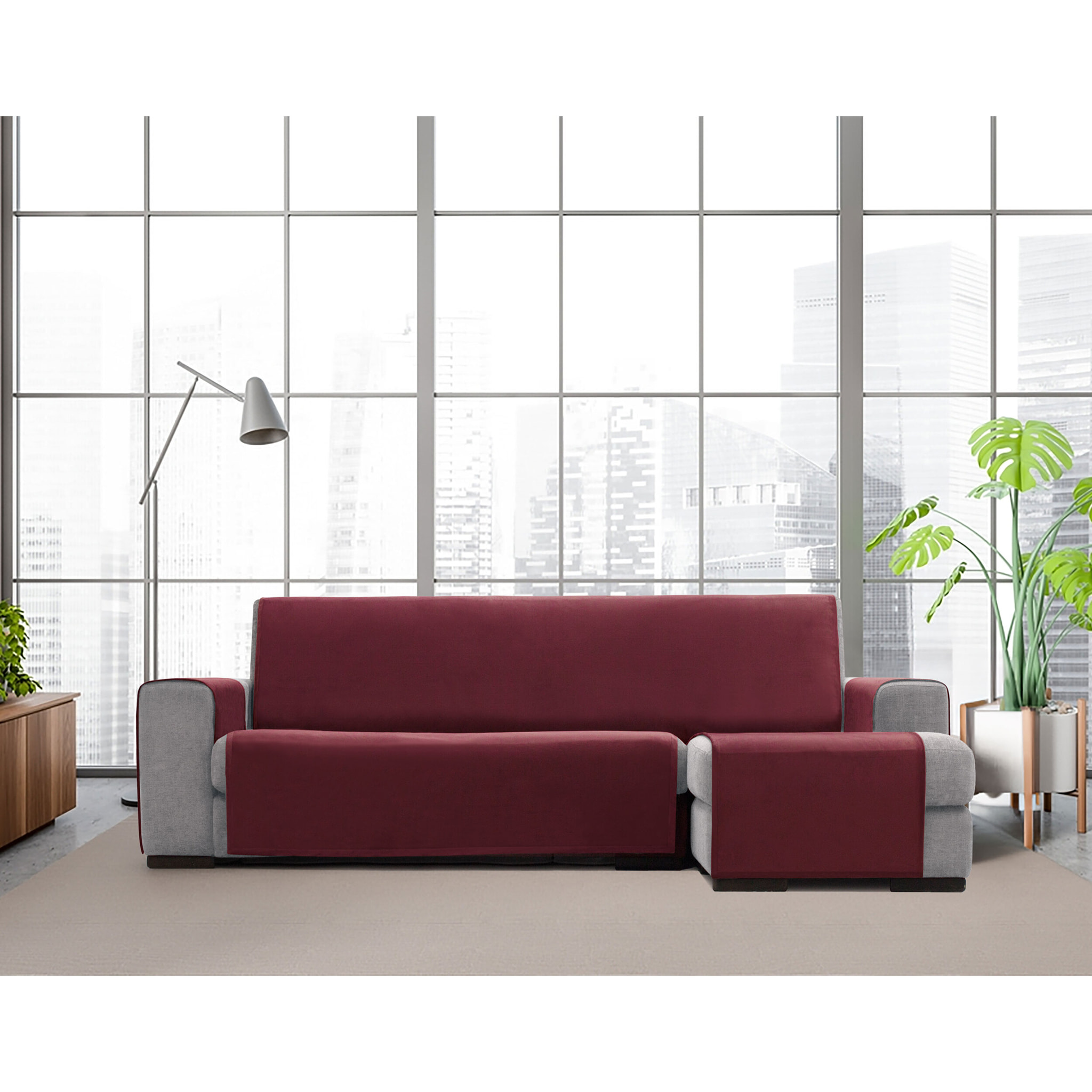 Cubre Sofá Chaise Longue Derecha modelo MIRTO