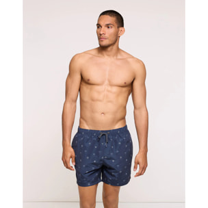 Bañador Estampado Azul Marino - Palmarius