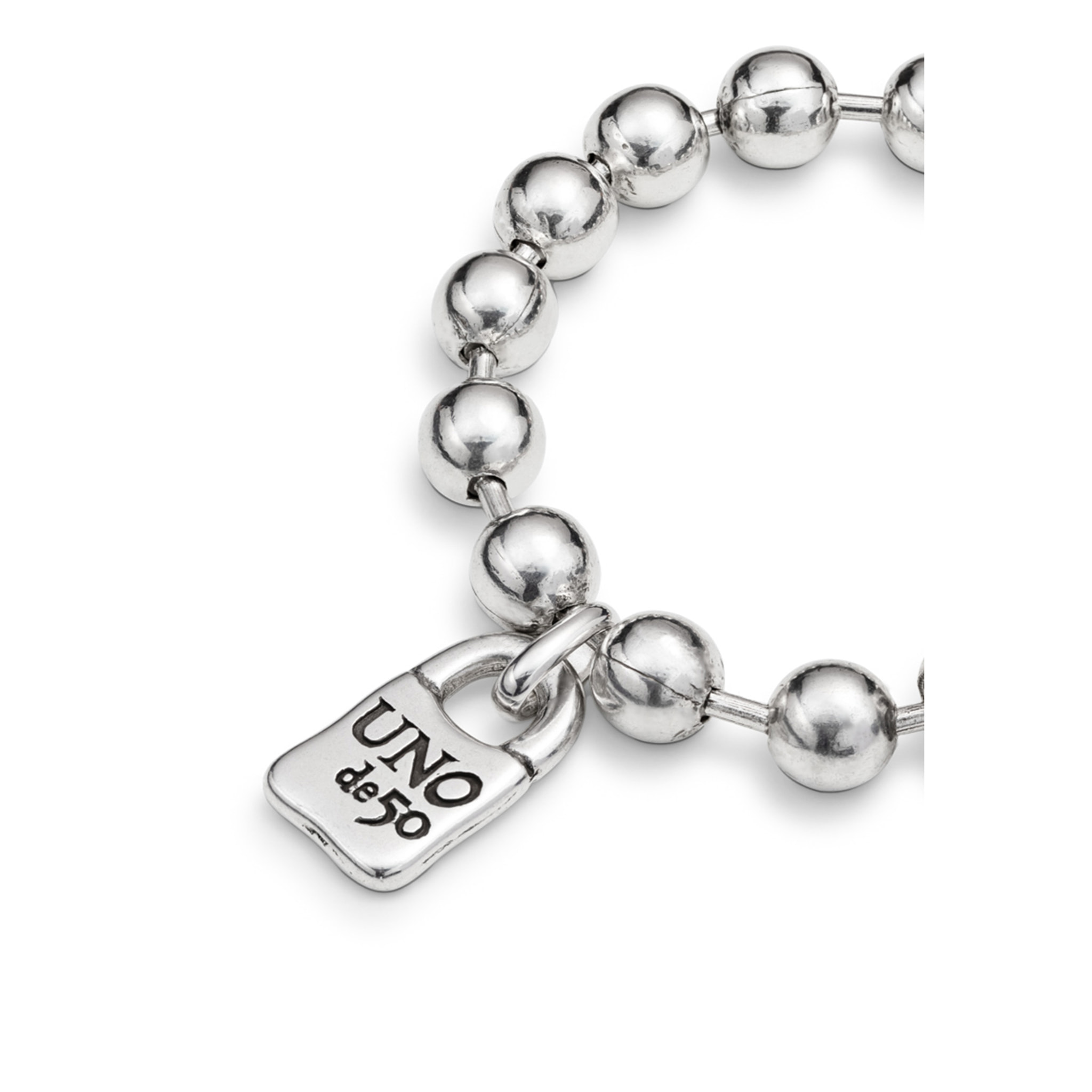 Pulsera Copito de nieve PLATEADO XL