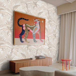 Carta da Parati Bosco Tropicale Beige