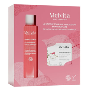 Source de Roses - Coffret Crème 50ml + Eau Extraordinaire Hydra-repulpante 150ml