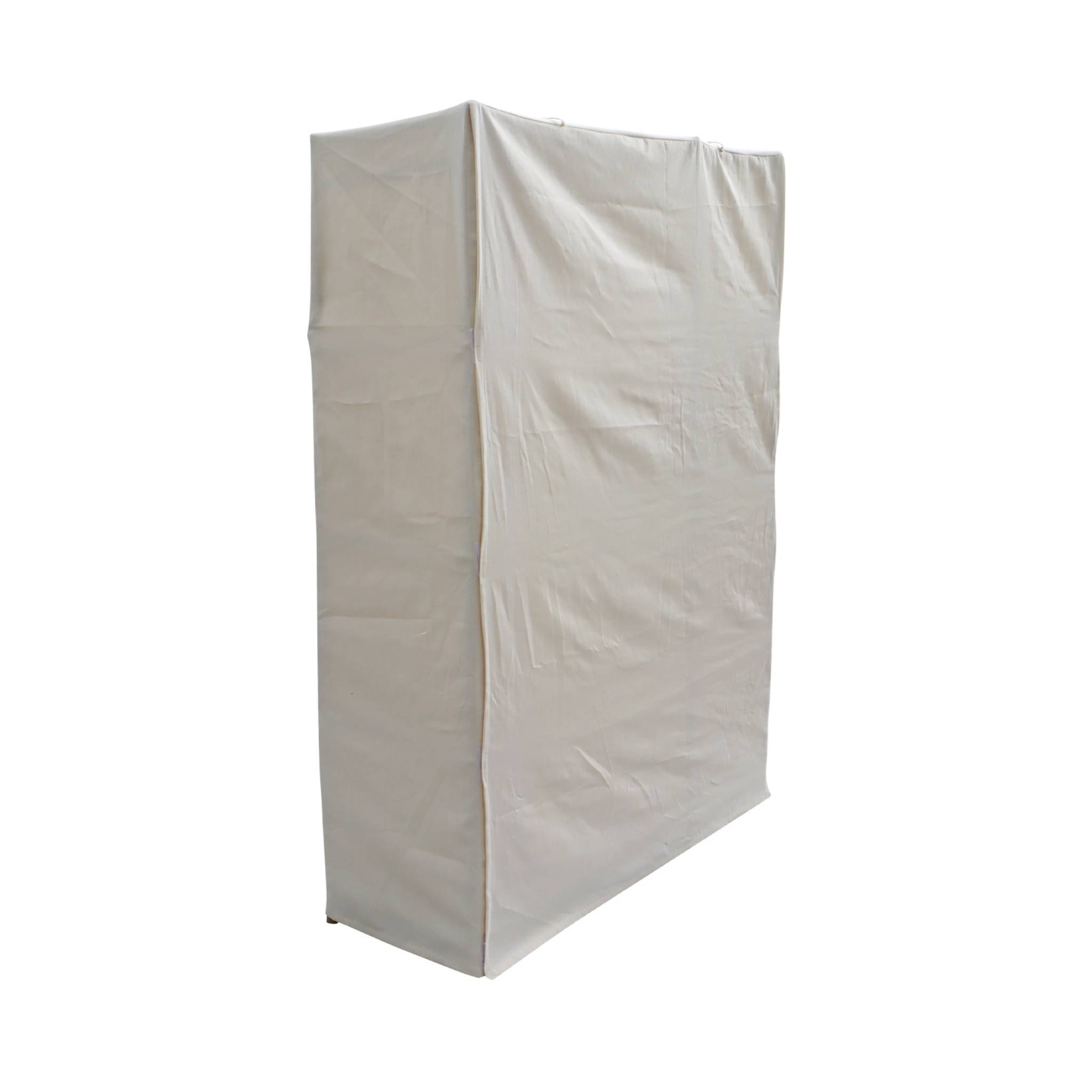 Armoire dressing en bambou. 3 étagères L110 x P40 x H170cm