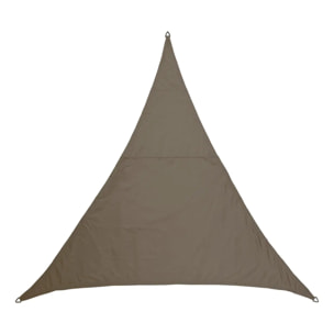 Voile d'ombrage Elyora 3x3x3m gris ardoise