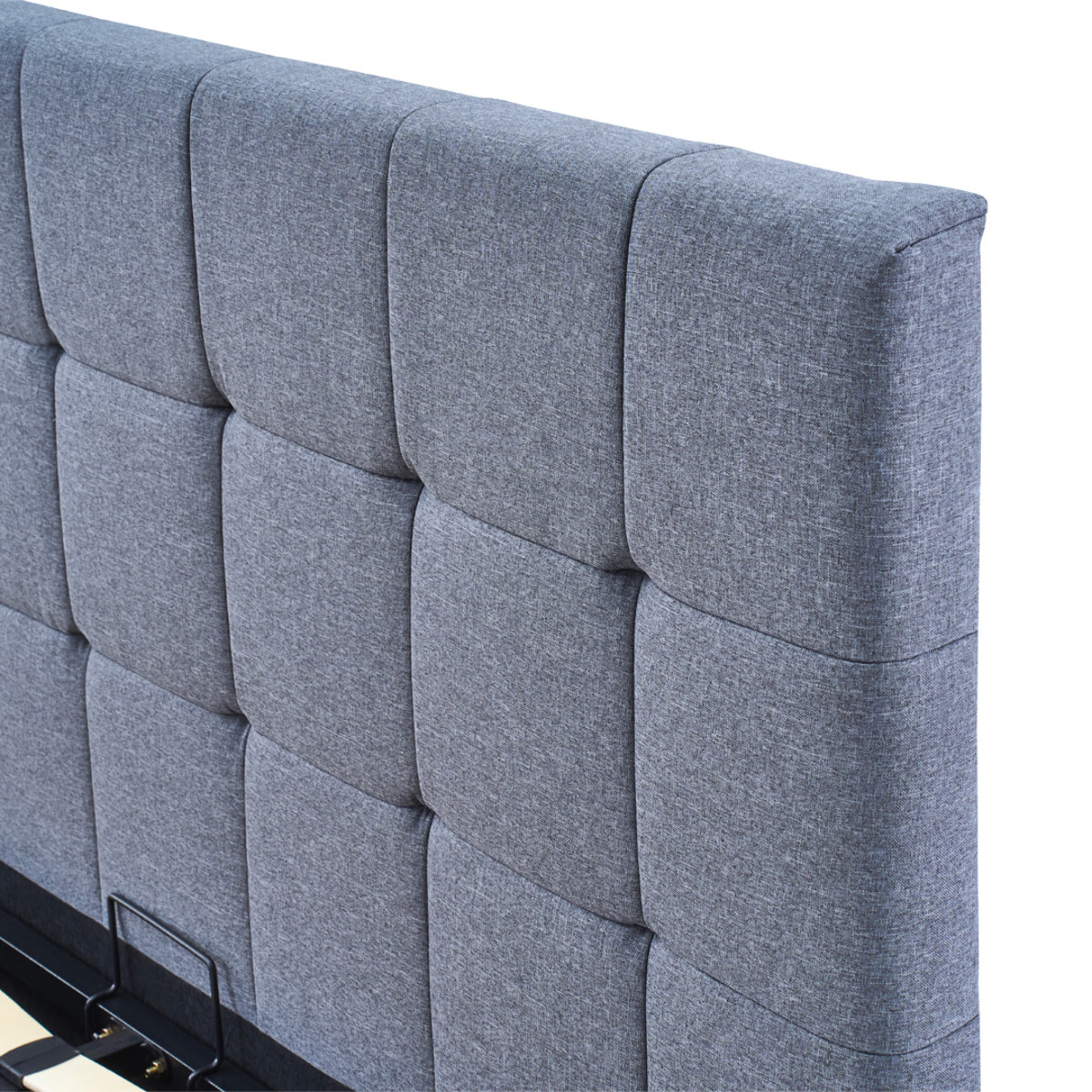 Lit Coffre Vincennes | Coloris Gris
