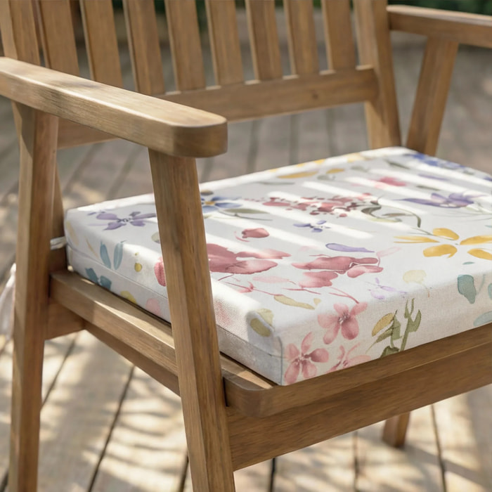 Coussin de siège rembourré 0120-415 40x40x5 cm
