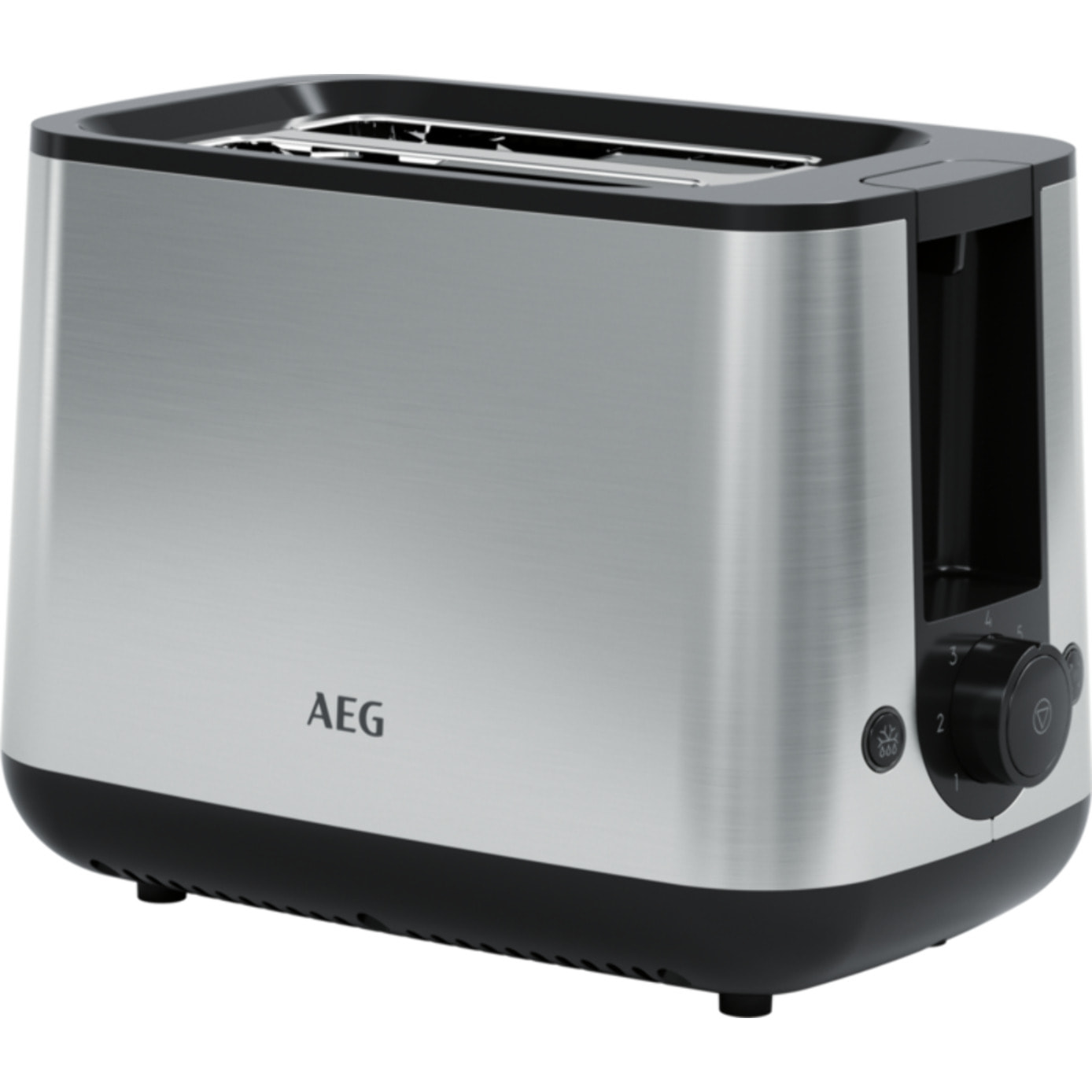 AEG Tostadora de acero inoxidable con siete niveles de tostado T3-1-3ST