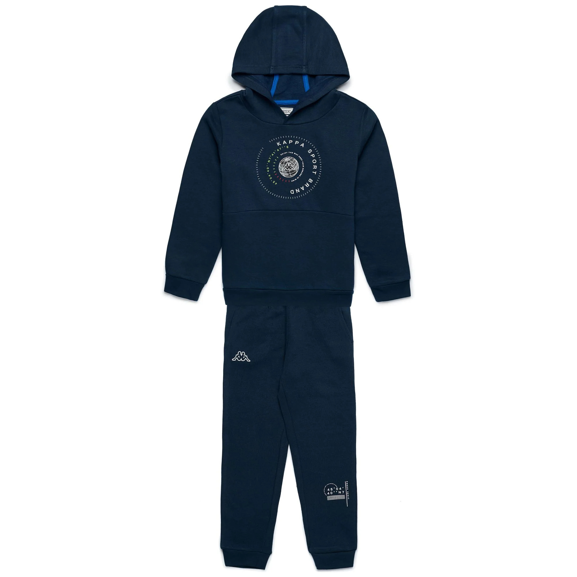 Tuta sportiva Kappa Bambino LOGO BENZEM KID Blu