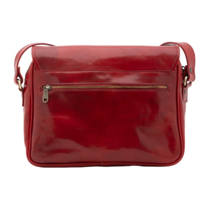 Borsa a tracolla da donna - Modello False - Vera pelle - 32.0 x 23.0 x 15.0 cm
